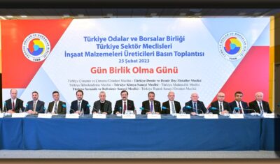 Deprem bölgesinde inşaat malzemeleri için fiyat sabitleme taahhüdü