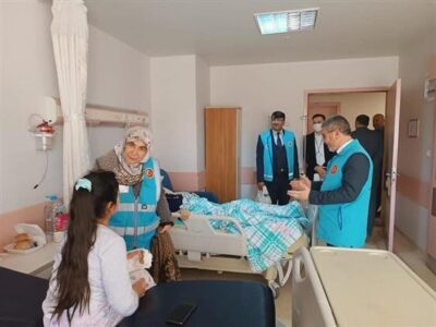 Afyonkarahisar Müftülüğünden depremzedelere ziyaret