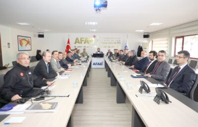 İl Afet Risk Azaltma Planı Toplantısı gerçekleştirildi