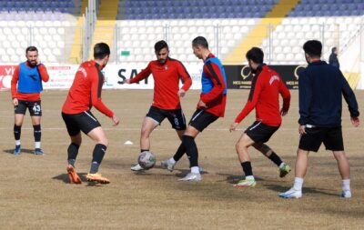 Belediye Bolvadin Termalspor’da  Sarayönü maçı hazırlıklarına devam