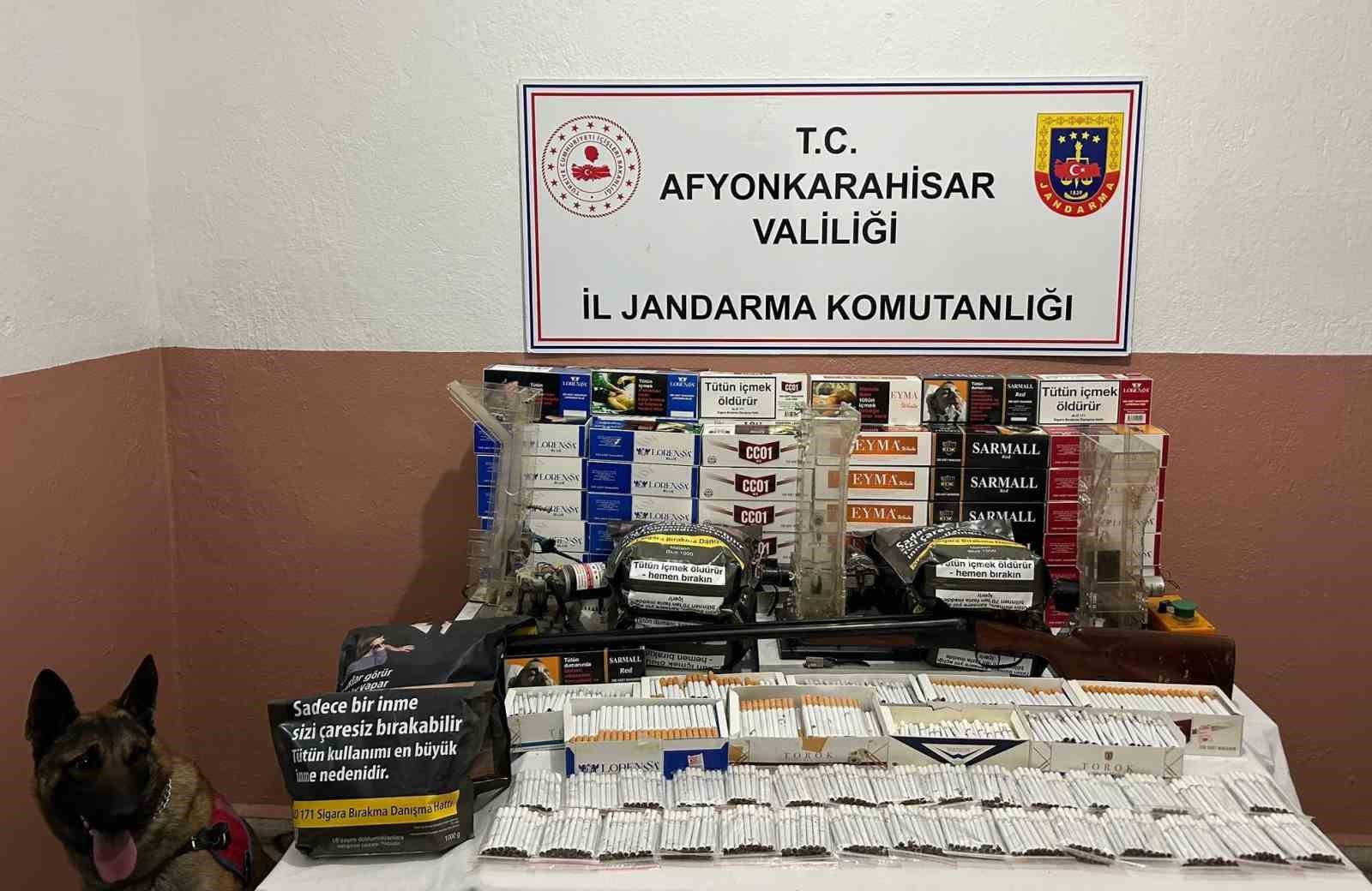 AFYONKARAHİSAR’DA JANDARMA TARAFINDAN GERÇEKLEŞTİRİLEN