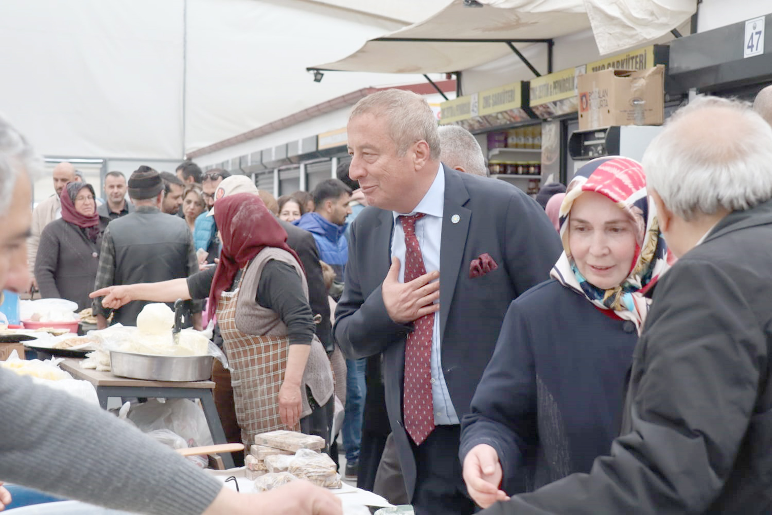 Emirdağ ilçesinde esnaf ve