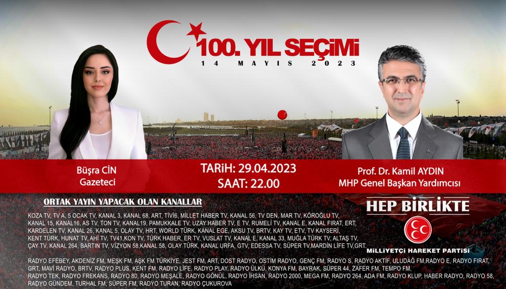 Büşra Cin moderatörlüğünde, MHP