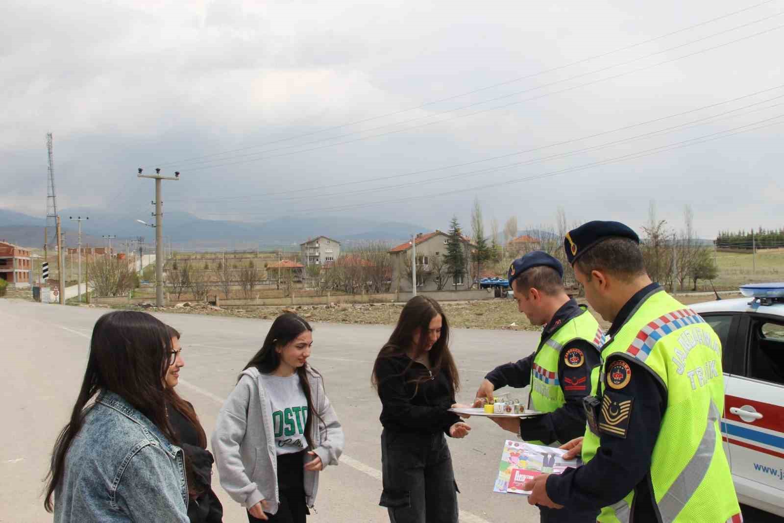 AFYONKARAHİSAR’IN BOLVADİN İLÇESİNDE JANDARMA