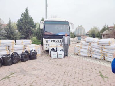 Erkmen ve Susuz belediyelerinden örnek iş birliği