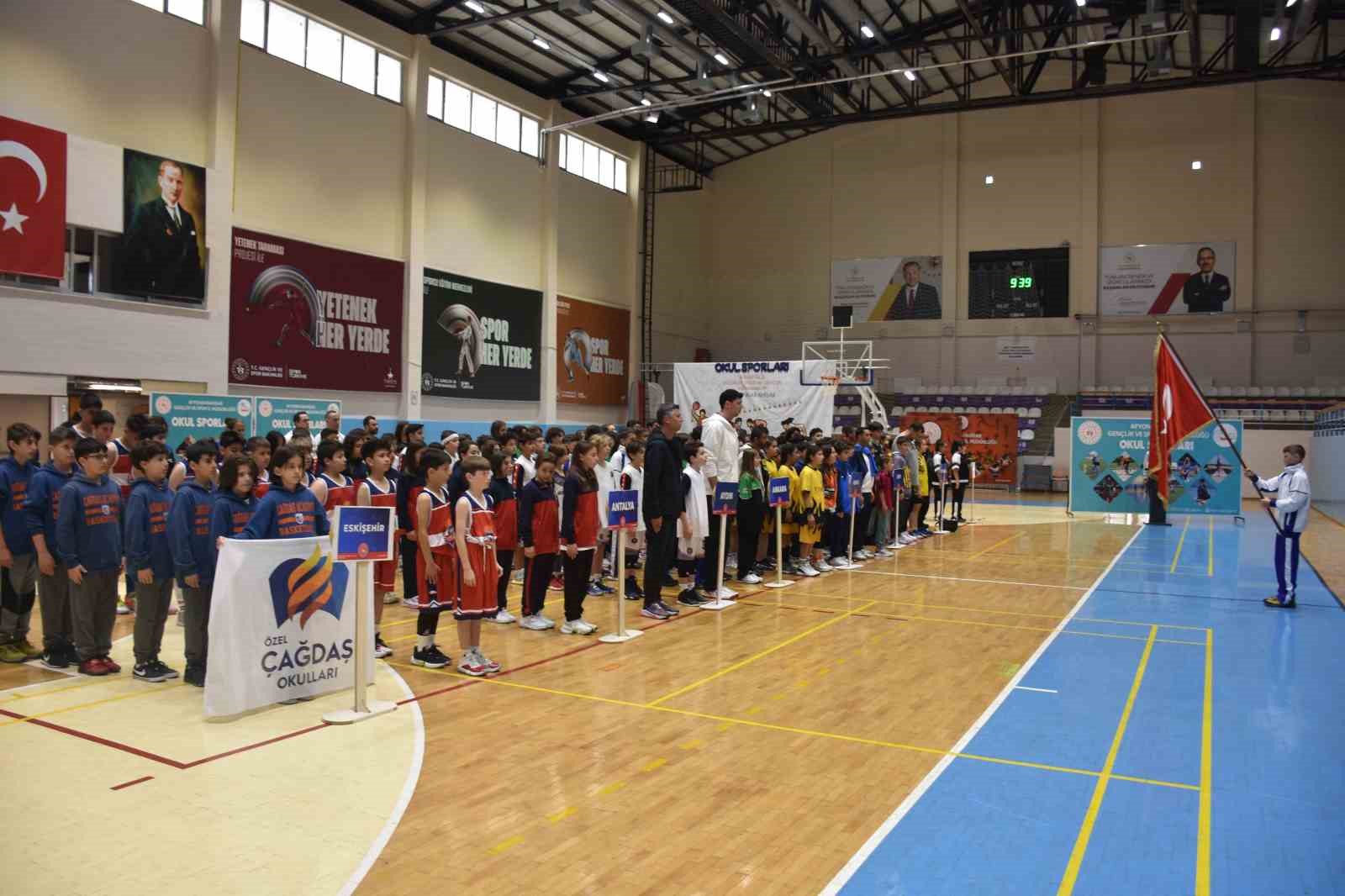 OKUL SPORLARI KÜÇÜKLER BASKETBOL