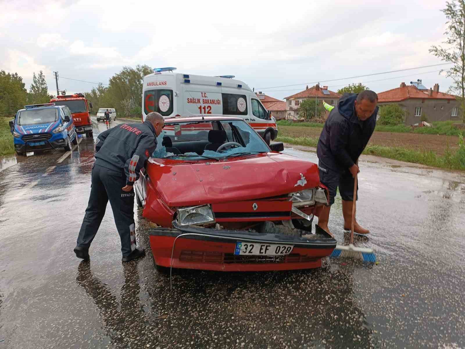 AFYONKARAHİSAR'IN ŞUHUT İLÇESİNDE ŞİDDETLİ