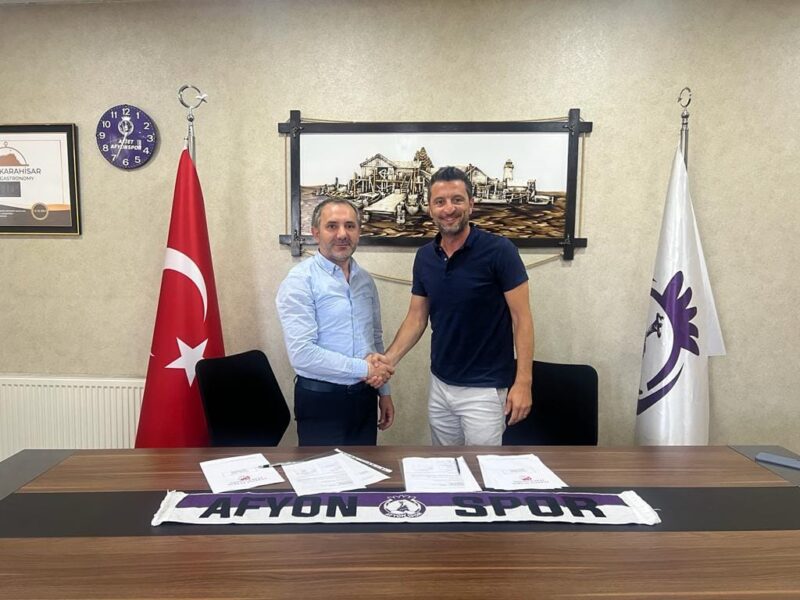 Afyonspor’da Teknik Direktörlüğe TOLGA ŞANBAY GETİRİLDİ!