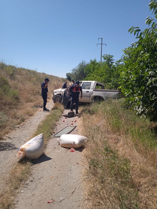 Afyon’da feci kaza: 1 ölü, 1 ağır yaralı