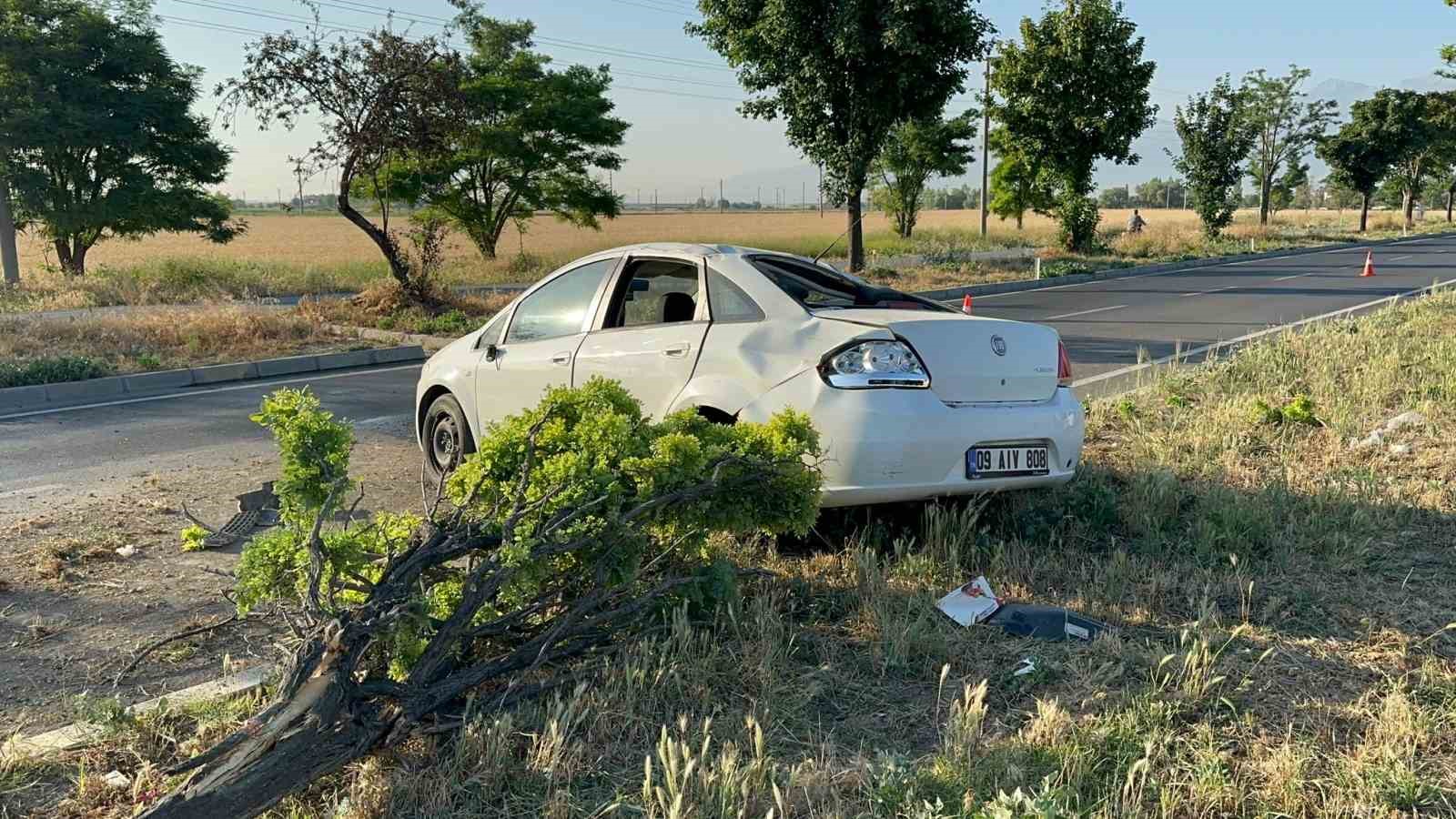 AFYONKARAHİSAR’DA KONTROLDEN ÇIKARAK ORTA