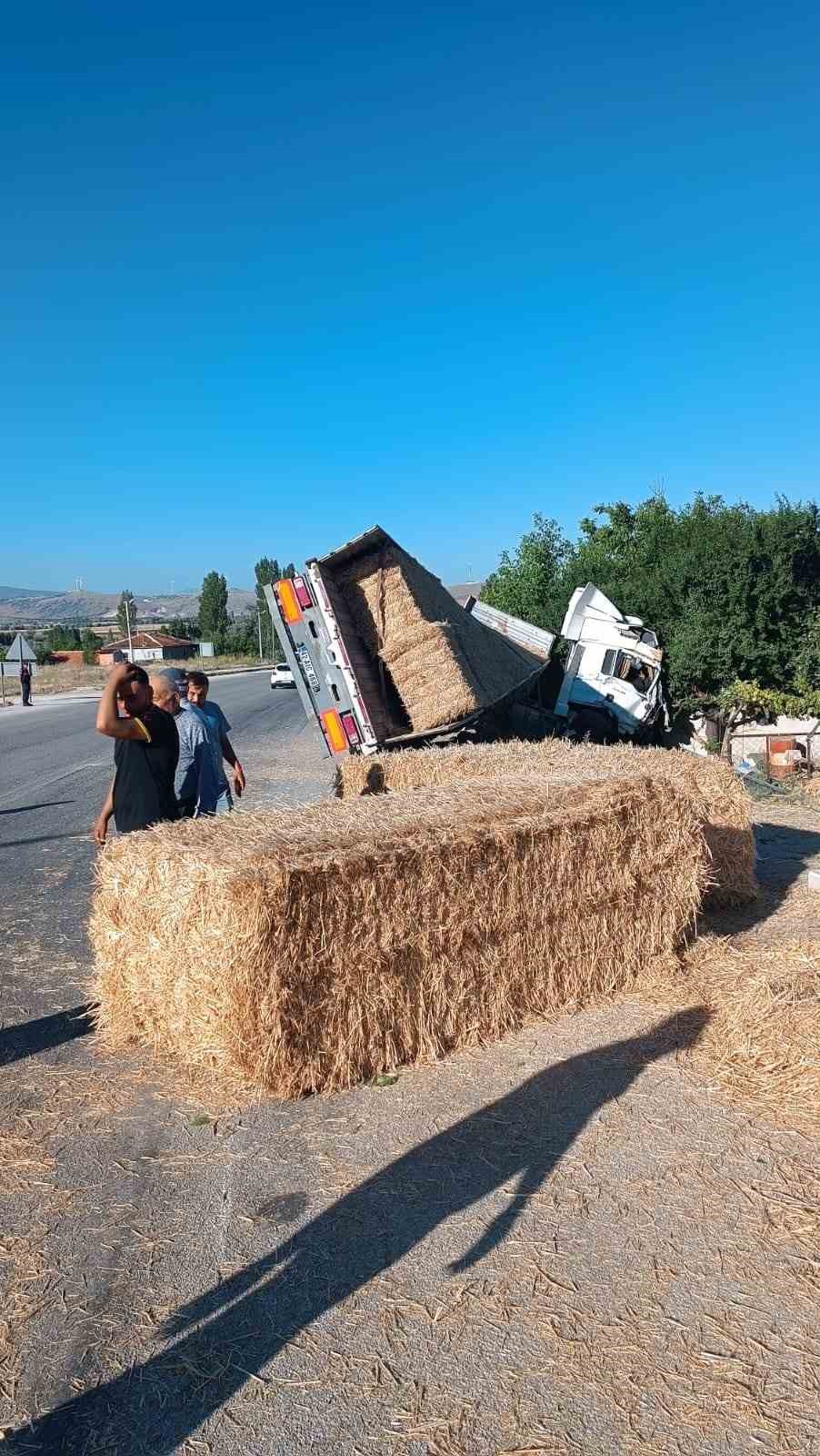 AFYONKARAHİSAR’DA YOL KENARINDA DOLMUŞ