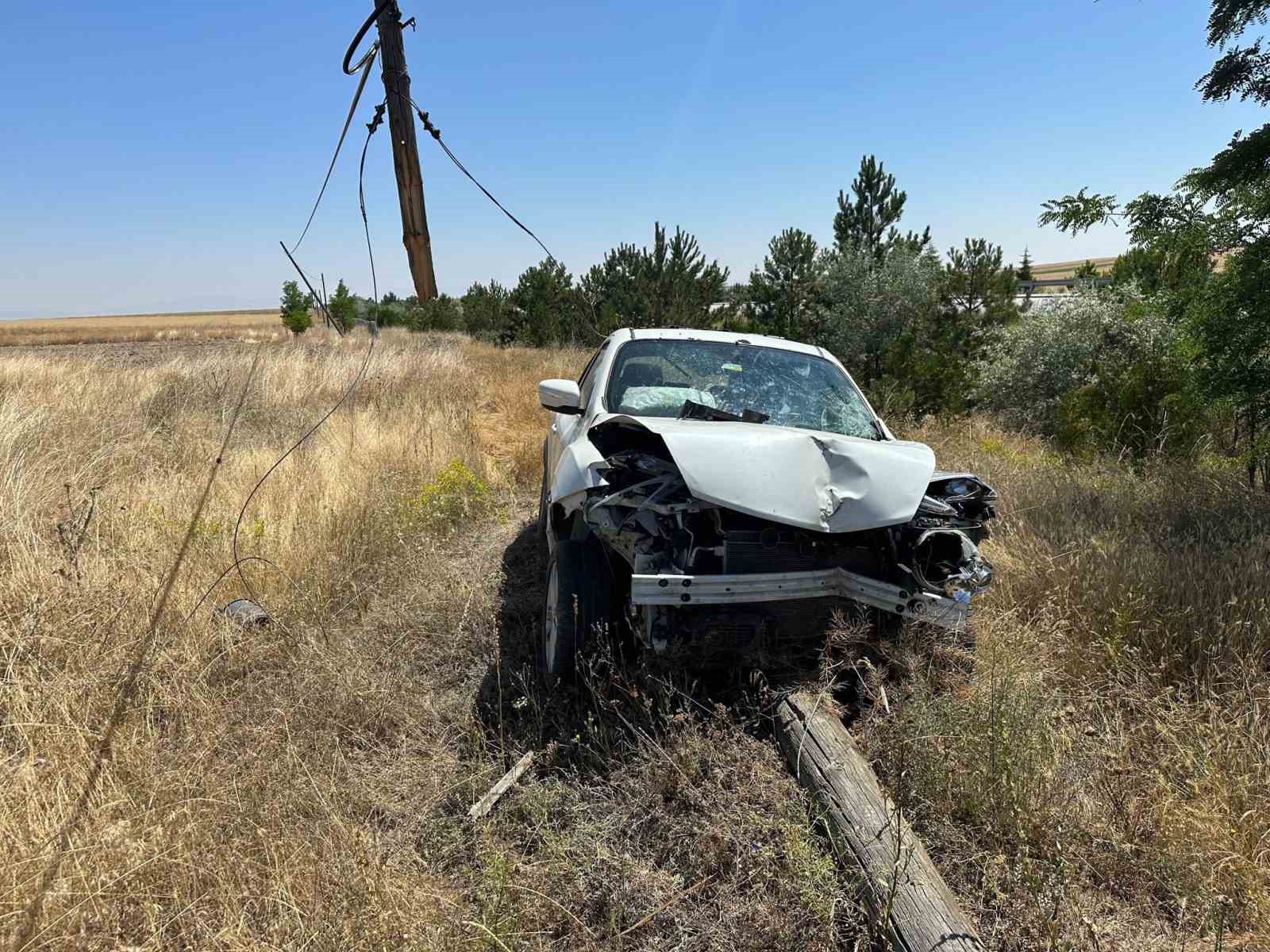 AFYONKARAHİSAR’DA KONTROLDEN ÇIKARAK TARIM