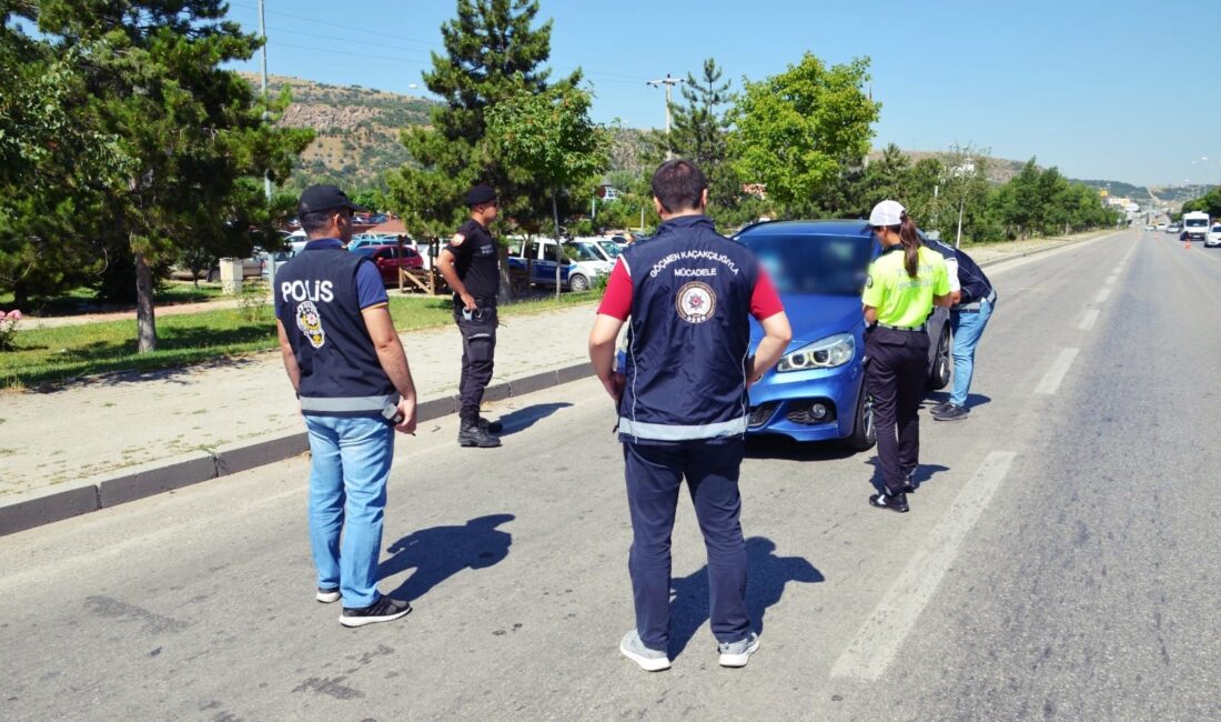 Afyonkarahisar’da polis tarafından gerçekleştirilen