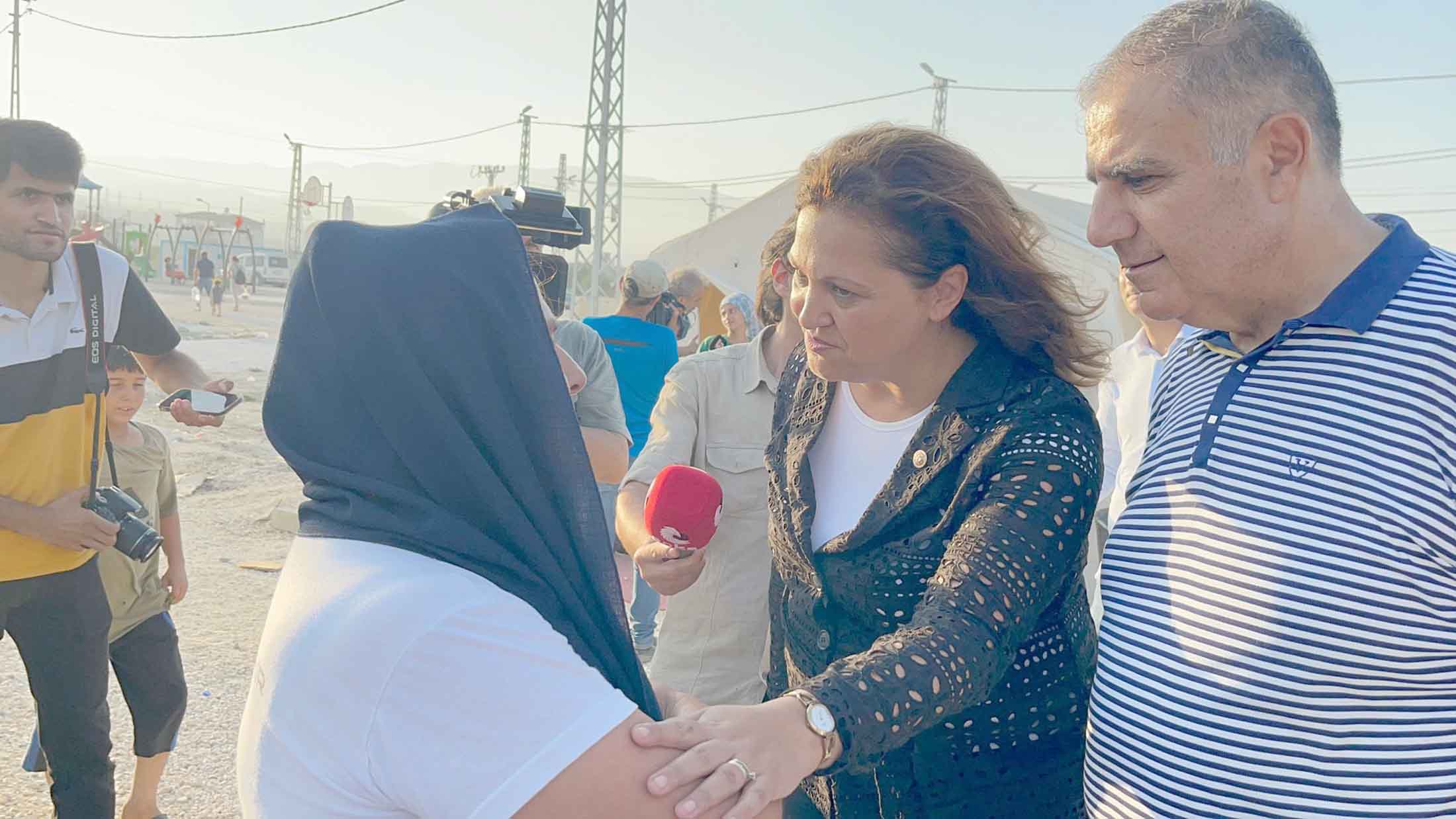 Köksal, Hatay’da konteyner kentleri gezdi