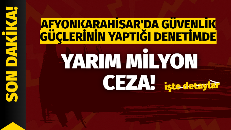 391 sürücüye şok ceza!