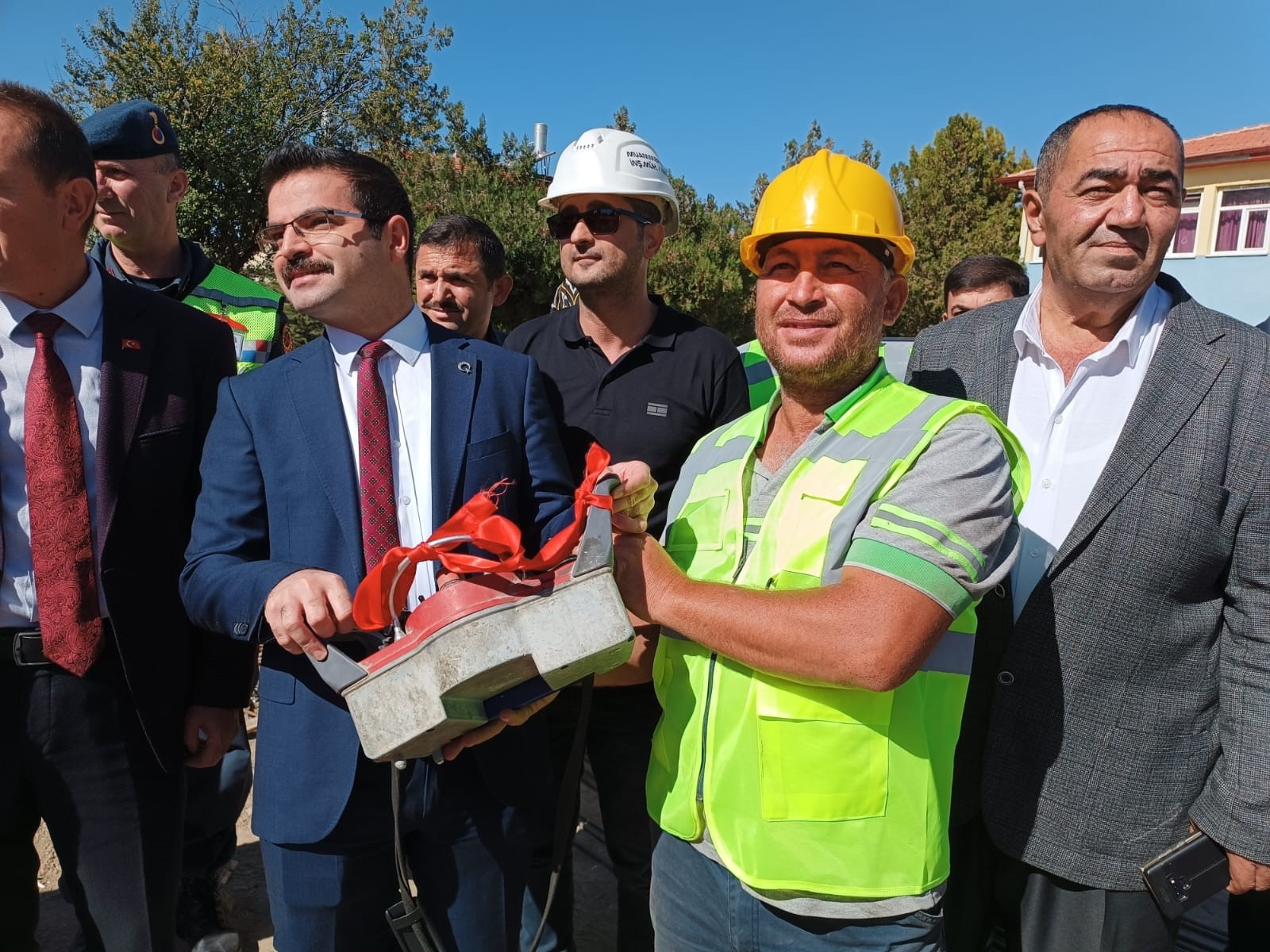 Karaadilli Lisesi’nin temeli atıldı