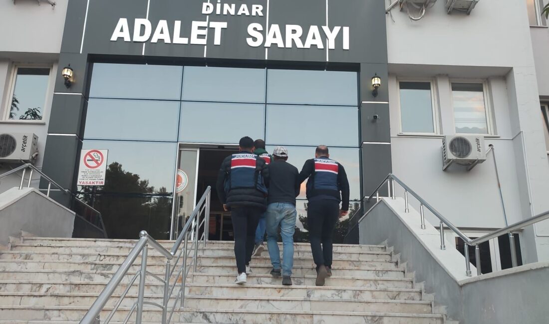 Afyonkarahisar’ın Dinar ilçesinde işlediği