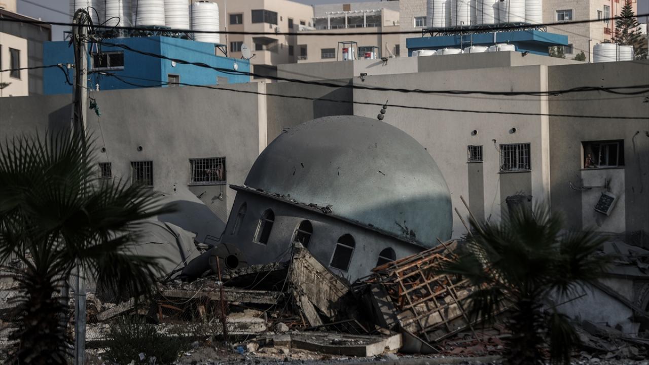 İsrail’in Gazze saldırılarında yıkılan cami sayısı 32’ye yükseldi