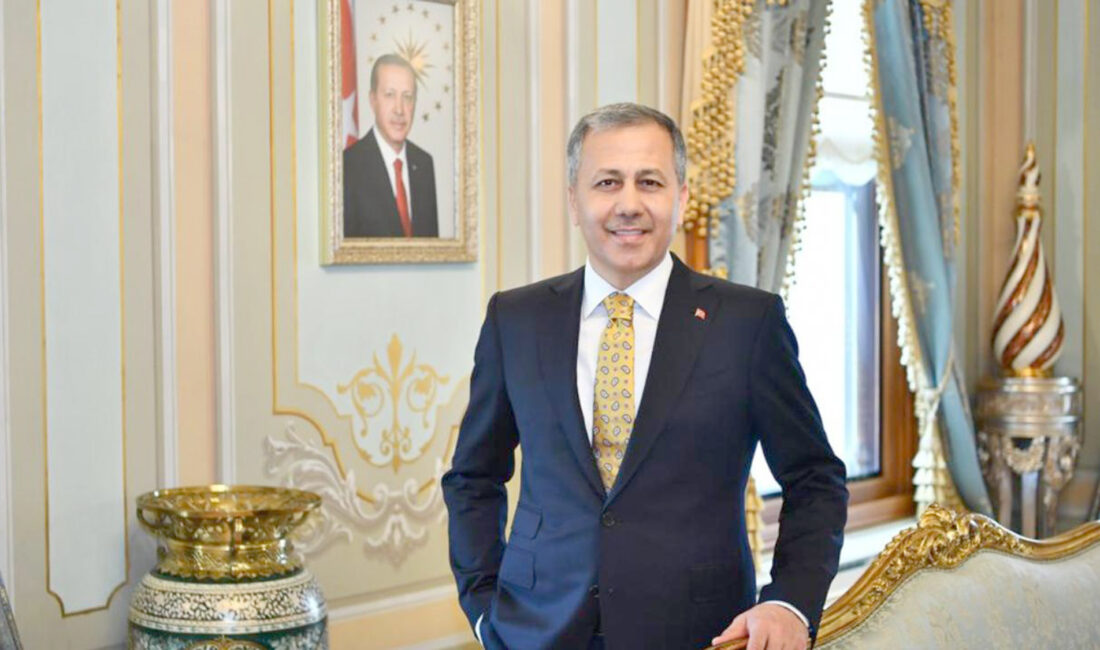 İçişleri Bakanı Ali Yerlikaya,