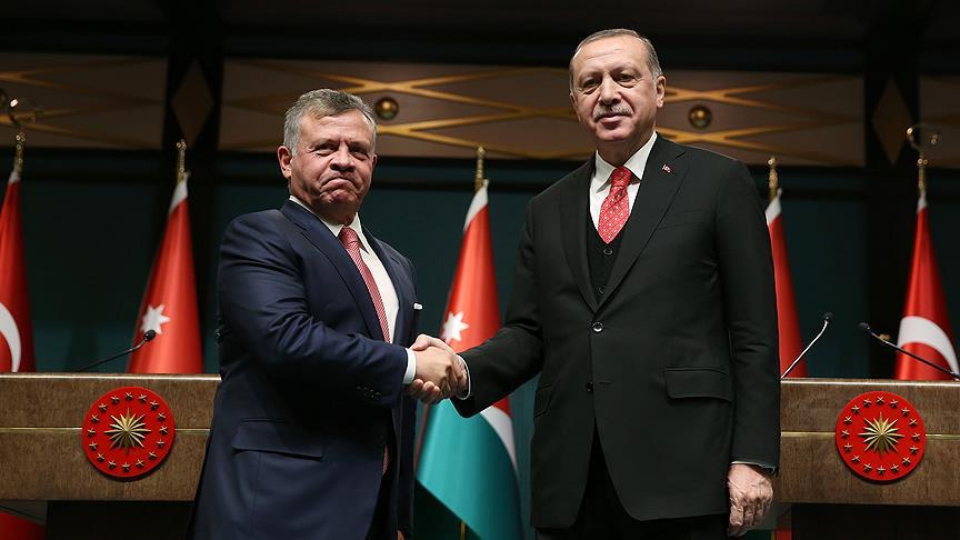 Cumhurbaşkanı Erdoğan, Ürdün Kralı 2. Abdullah ile görüştü!