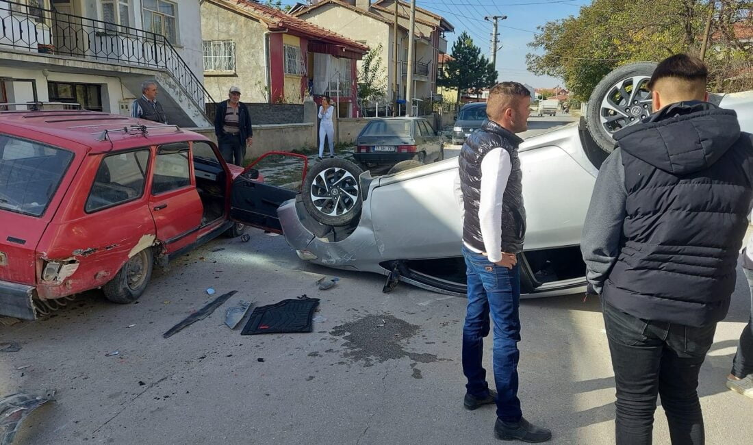 Afyonkarahisar’da meydana gelen trafik