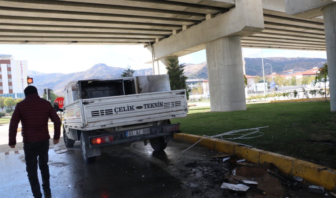 Afyonkarahisar’da depodan aldığı ürünlerle