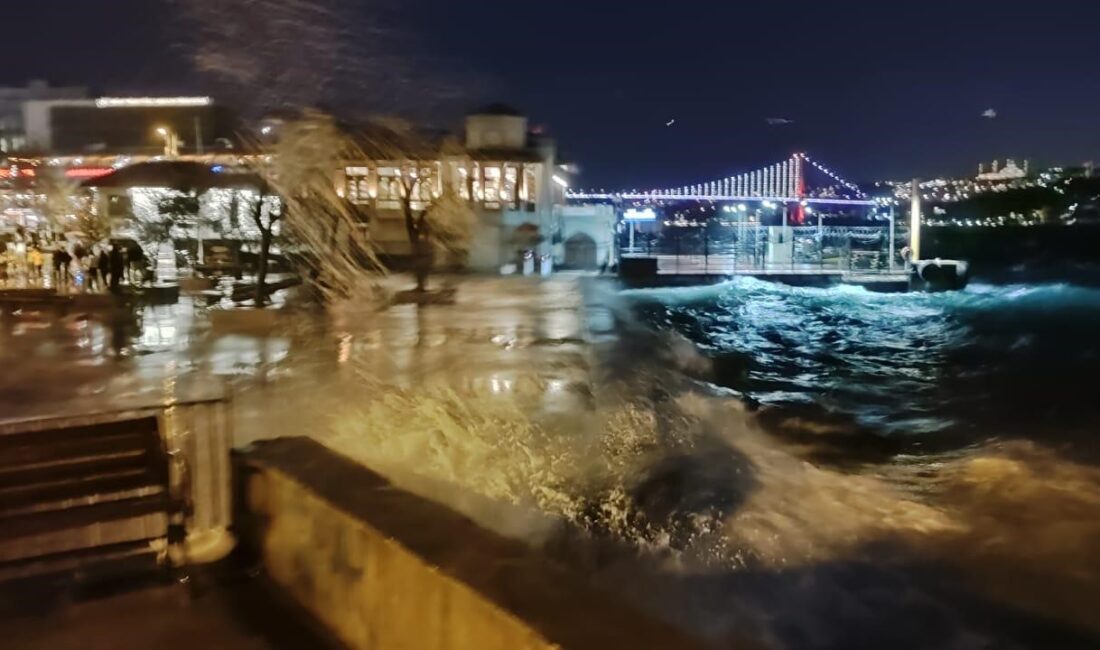 Marmara Denizi’nde beklenen kuvvetli