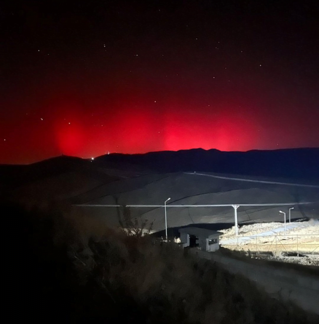 Dün gece Dünya’ya çarpan