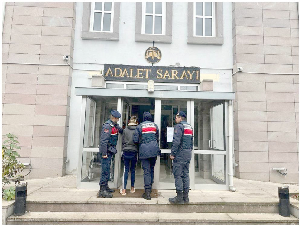 Suç makinesi yakayı ele verdi