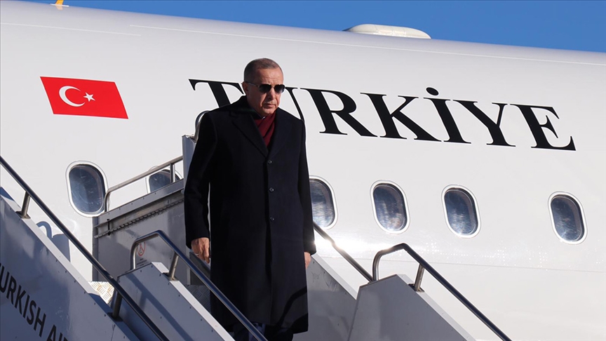 Erdoğan, Birleşik Arap Emirlikleri’ne gitti