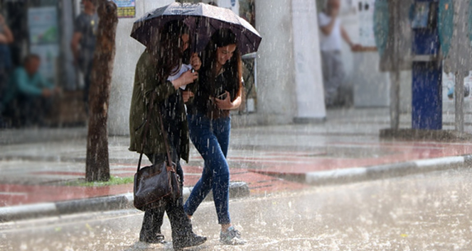 Meteoroloji’den Antalya için sağnak uyarısı