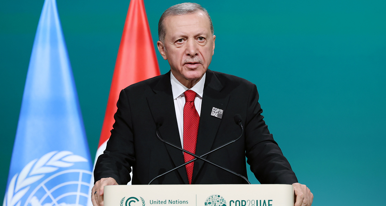 Erdoğan, COP28 İklim Zirvesi’nde