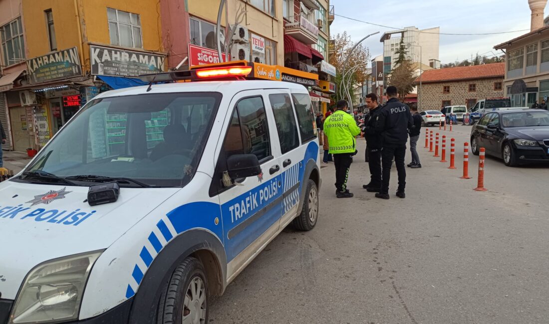 Afyonkarahisar’ın Sandıklı ilçesinde motosiklet