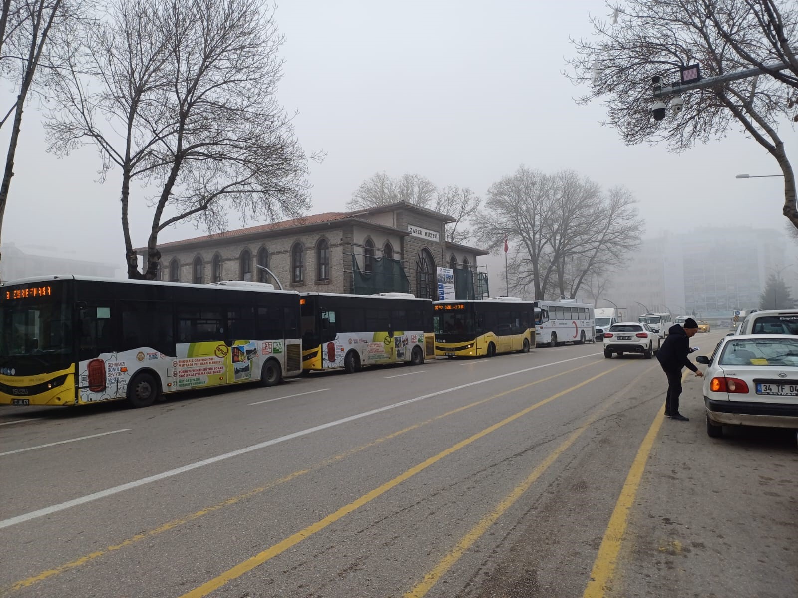 Sisli hava etkili oldu!