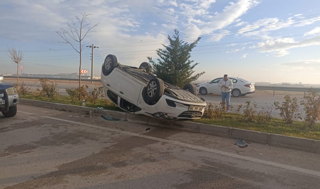 Afyonkarahisar’da önünde seyreden araca