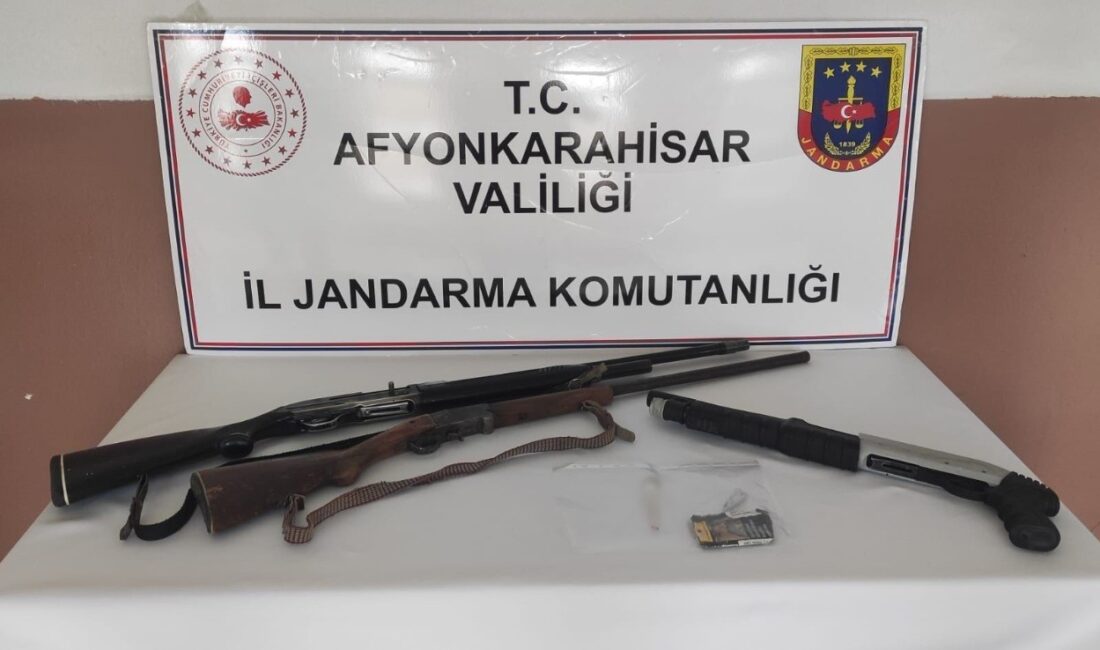 Afyonkarahisar’da jandarma tarafından gerçekleştirilen