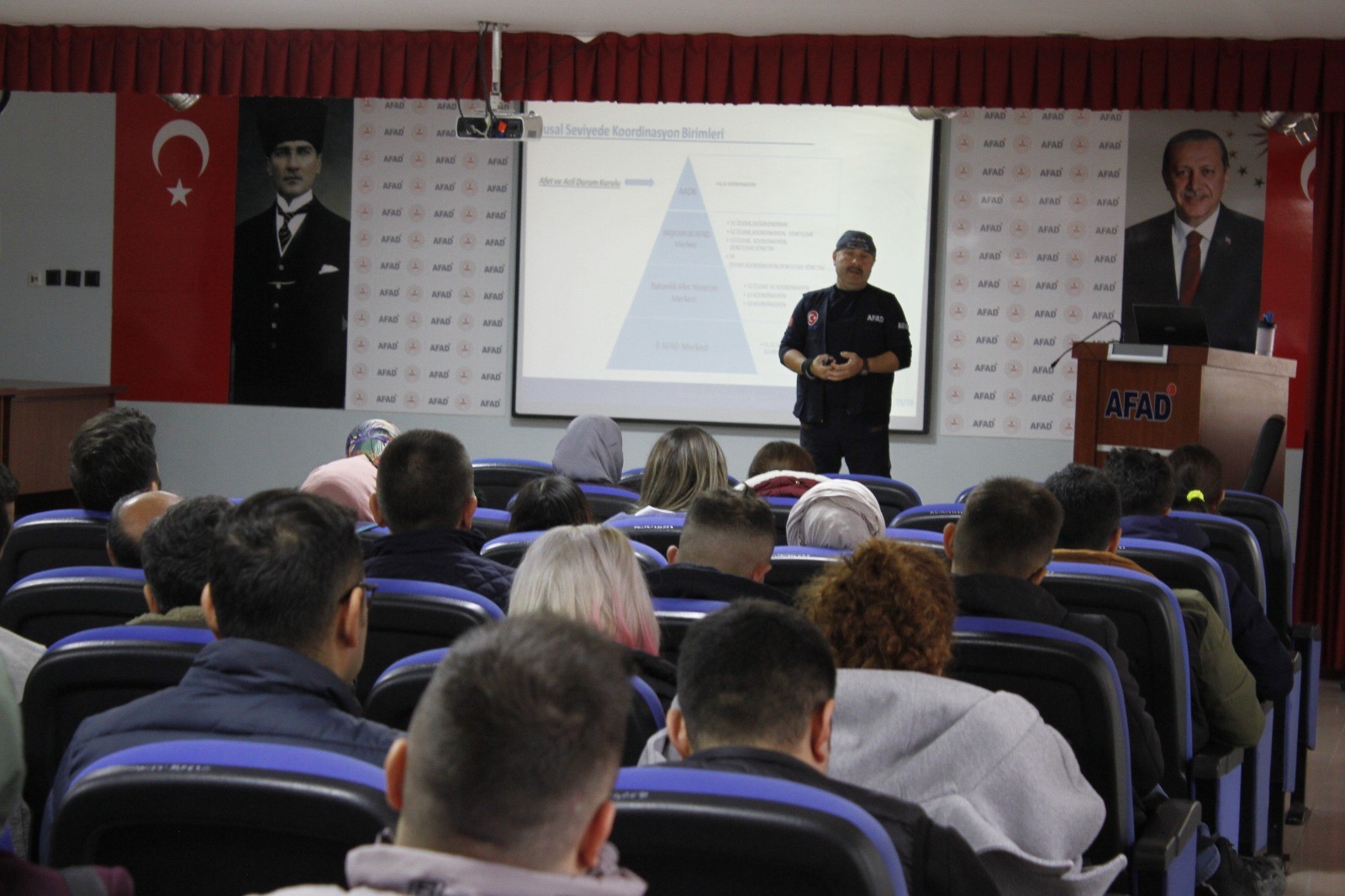 Afyon’da Koordineli Çalışma ve Olay Yeri Yönetimi eğitimi