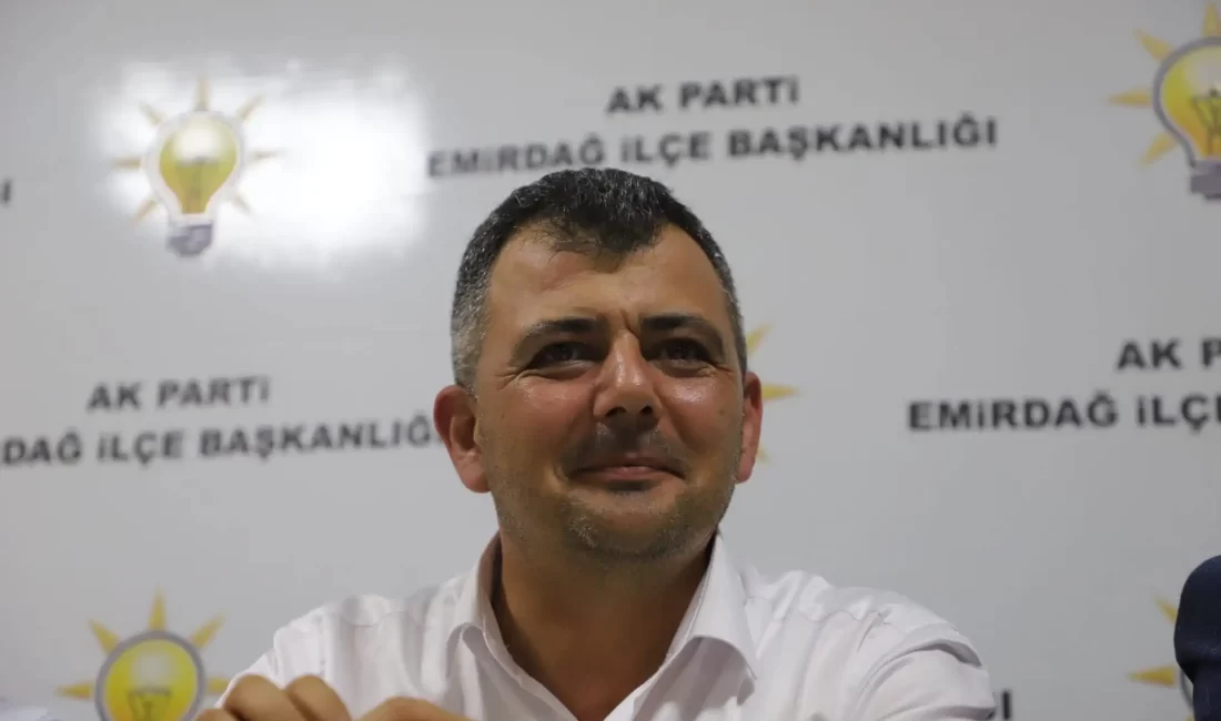 Emirdağ Belediye Başkanı Serkan