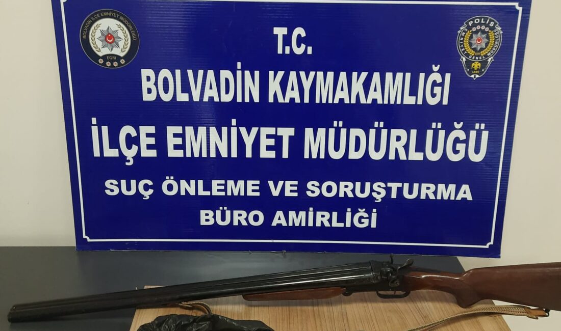 Bolvadin ilçesinde emniyet ekipleri