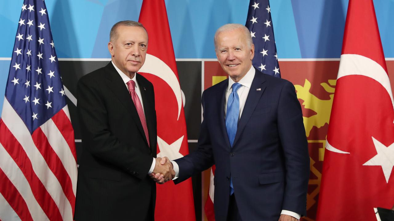 Erdoğan, Biden ile görüştü