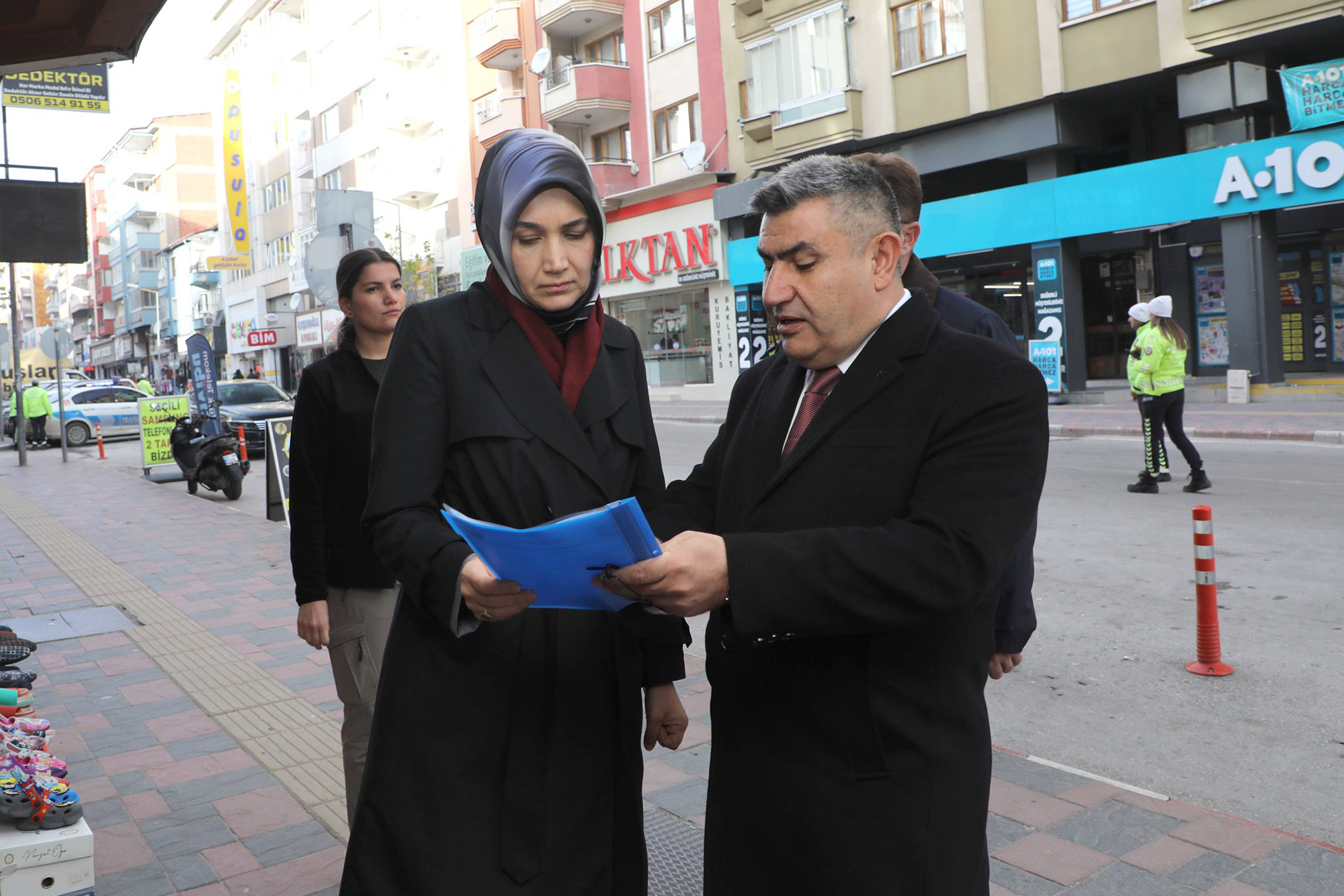 Afyon sokaklarında asayiş berkemal