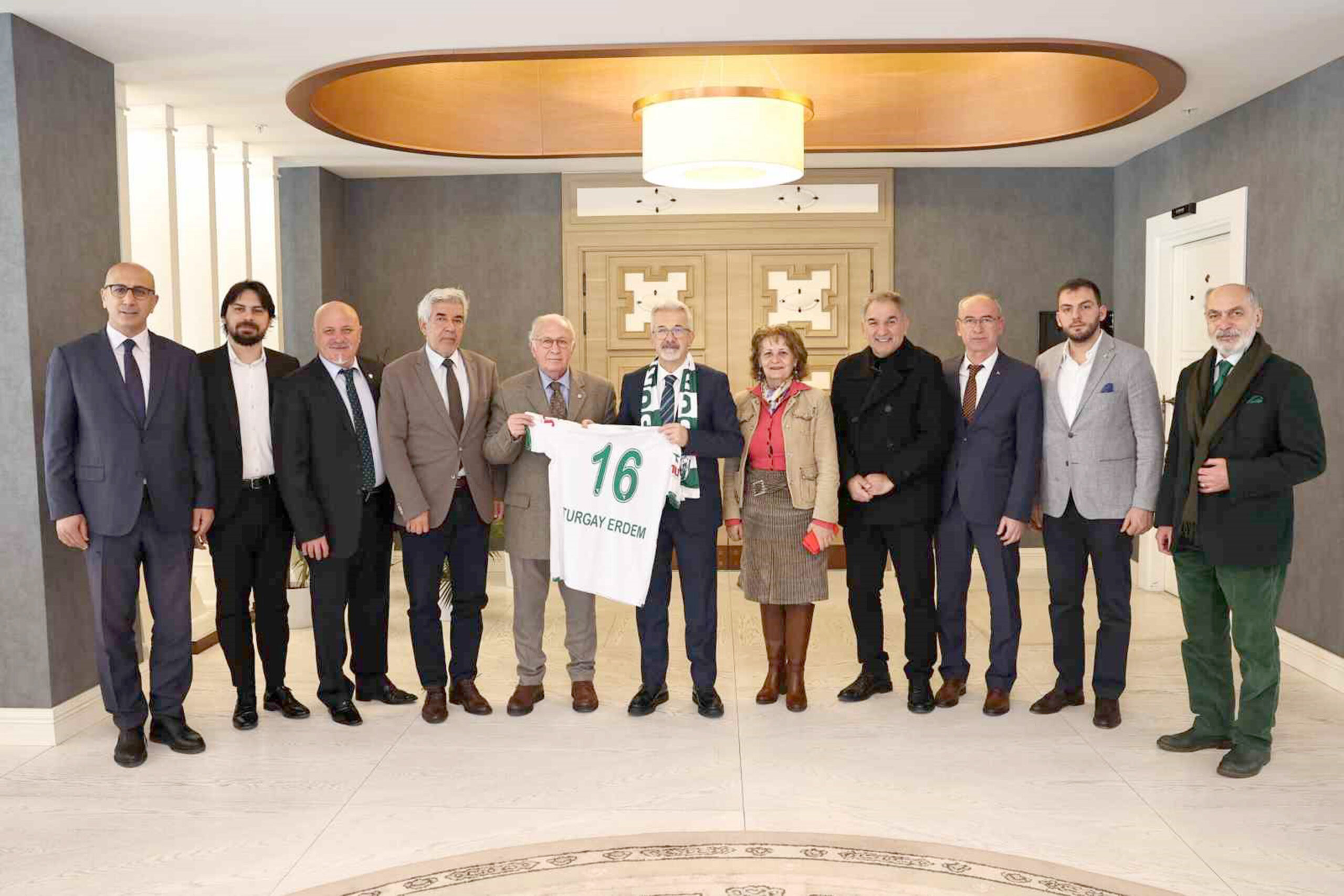 Bursaspor Kulübü’nden destek turu