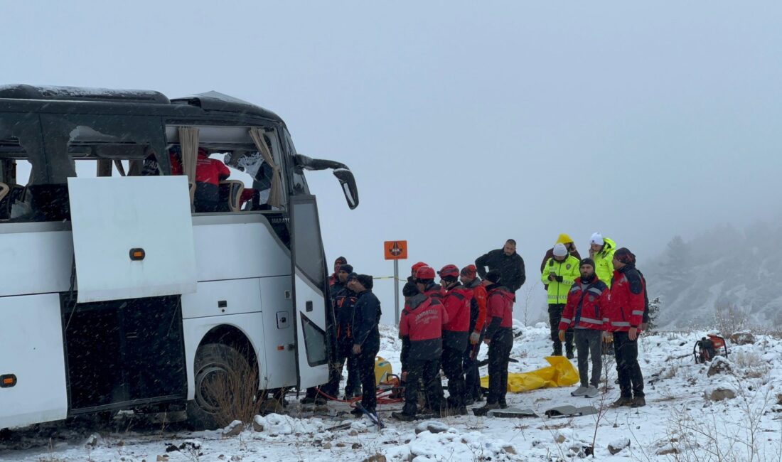 Kars’ın Sarıkamış ilçesinde yolcu