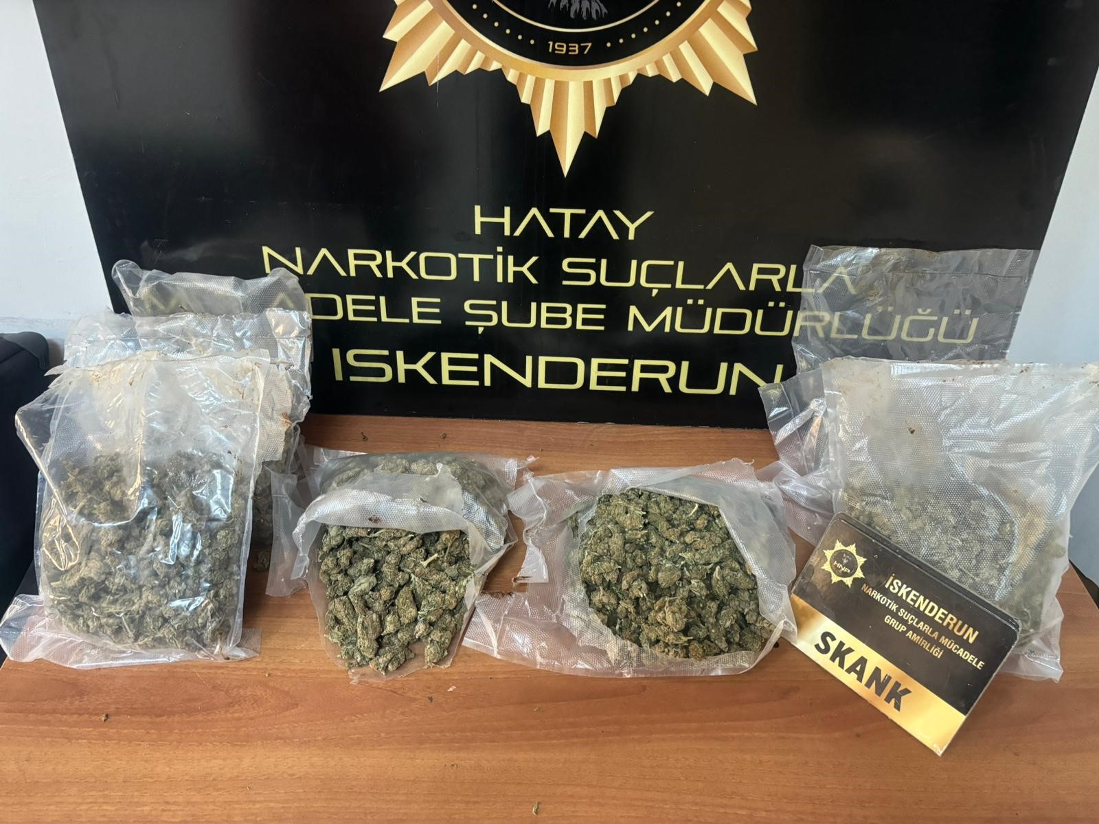 Hatay’da  skank ele geçirildi!