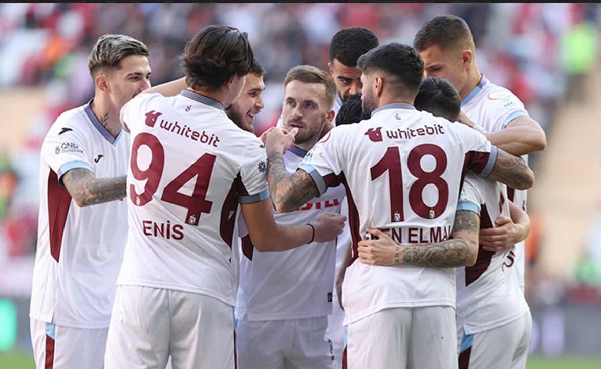 Trabzonspor’da goller 13 farklı oyuncudan geldi