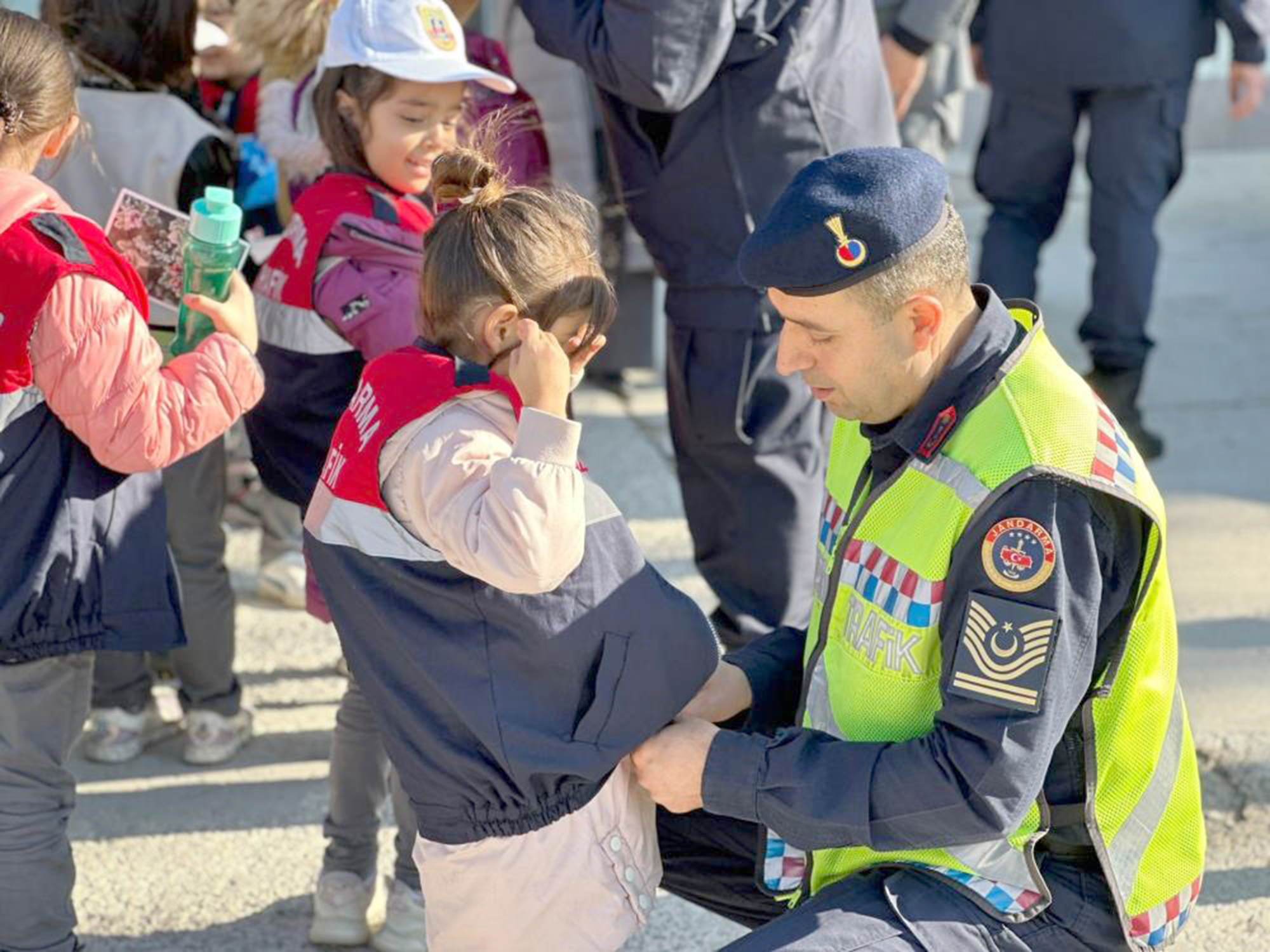 Minikler jandarmaya mektup yazdı