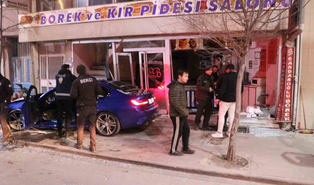 AFYONKARAHİSAR’DA KONTROLDEN ÇIKAN LÜKS