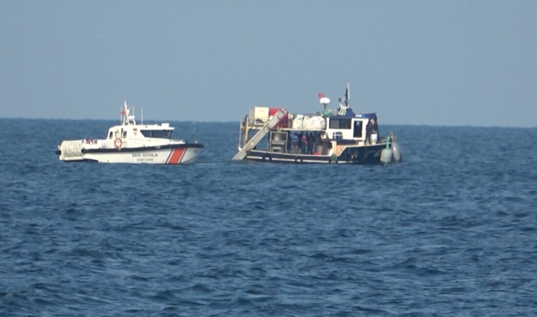 Marmara Denizi açıklarında batan