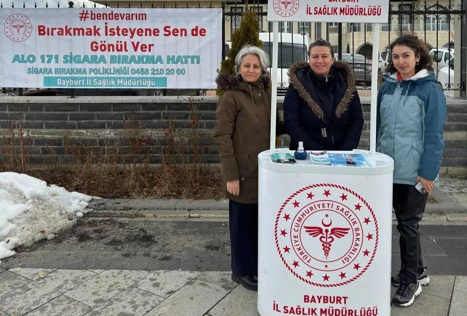 Bayburt’ta ‘Sigarayı Bırakma Günü’