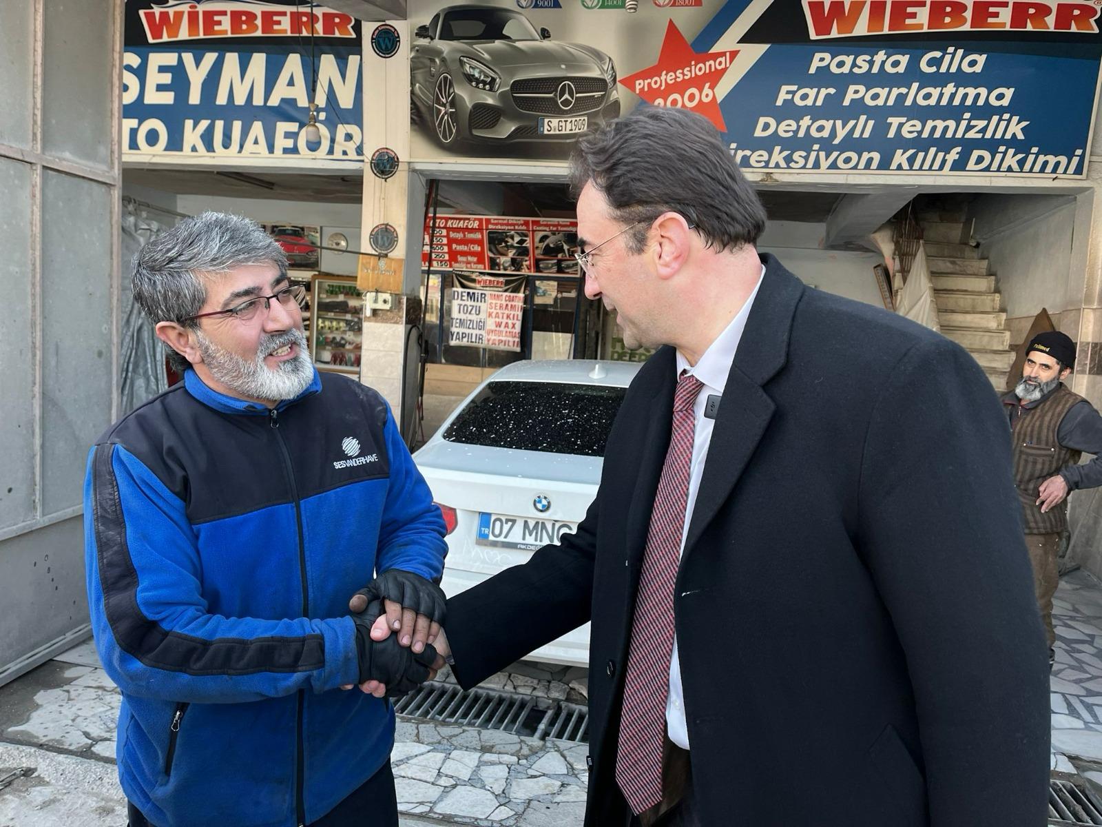 “Esnafımızın hakkını  her alanda koruyacağız”